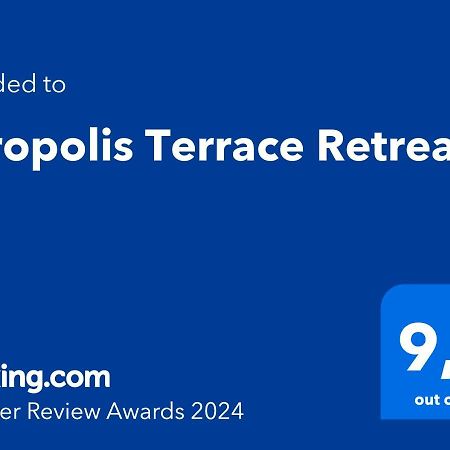 Апартаменты Acropolis Terrace Retreat Афины Экстерьер фото